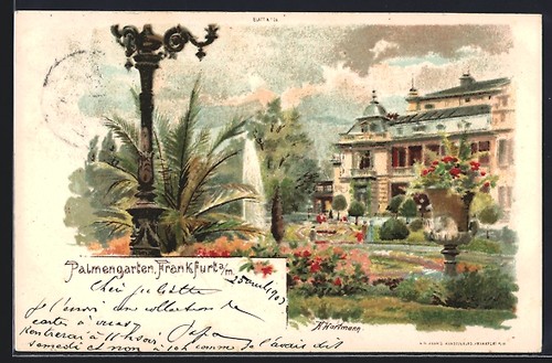 Litografia francoforte ovest - litografia, francoforte-ovest
