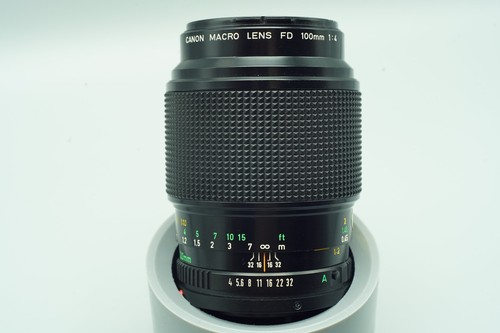 Canon obiettivo macro 100mm - canon, fd