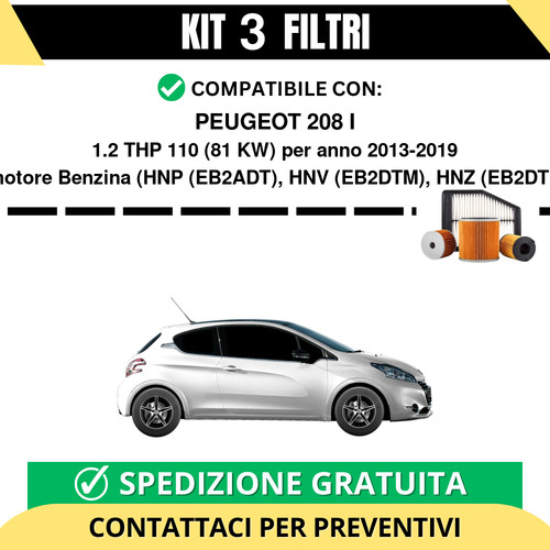 Kit filtri risparmio per - 3,
