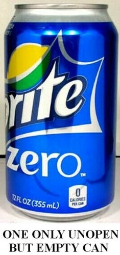 Sprite zero usa 2012 vintage - 2012,