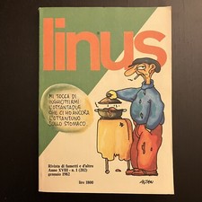 Linus n. 1 (202) Gennaio 1982 - Rivista di fumetti e d'altro Anno XVIII
