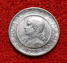 SAN MARINO 5 LIRE 1935 SPL
