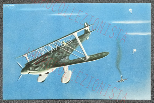 Cartolina regia aeronautica - cartolina,