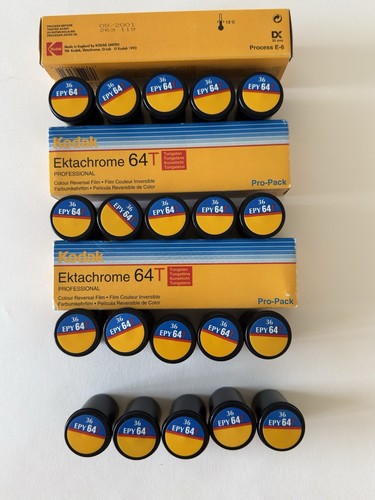 Kodak ektachrome epy 64t 35mm - ektachrome,
