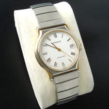 Orologio da polso TISSOT Seastar quarzo 34 mm data nuova batteria Swiss Made orologio uomo