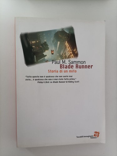 Blade runner storia mito - blade,
