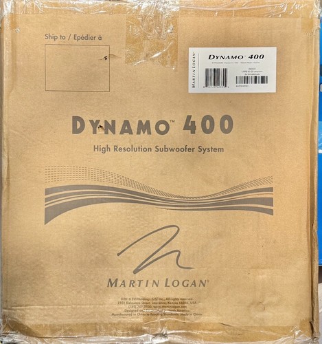 Martinlogan dynamo 400 75w - dynamo, 8"