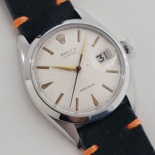 Rolex Oysterdate Precision Ref 6694 anni 60 34mm uomo vintage carica manuale RA573