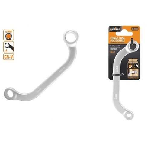 Set chiave fissa poligonale - set,