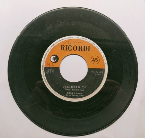 Vinile giri giorgio gaber - 45,