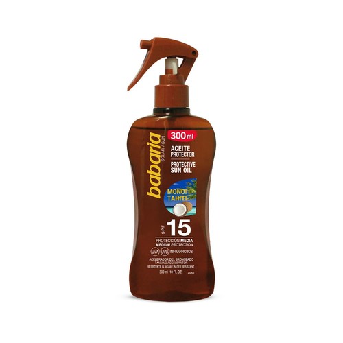 Babaria spray olio - olio, solare
