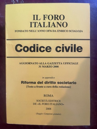 Codice civile 2008 il - civile, –
