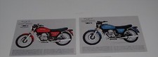 MOTO GUZZI V 50 - V 35 FRENO INTEGRALE 2 DEPLIANT BROCHURE PROSPEKT MOTO (Y38)