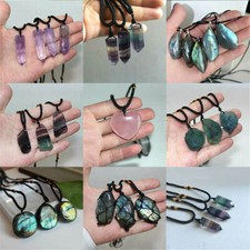 Collana pendolo pietra quarzo