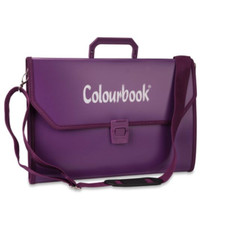 POLIONDA VALIGETTA WILD CM. 28 X 39 X 10 CON TRACOLLA COLOURBOOK PRUGNA