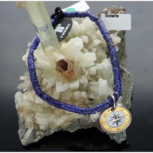 Bracciale sodalite e - in,