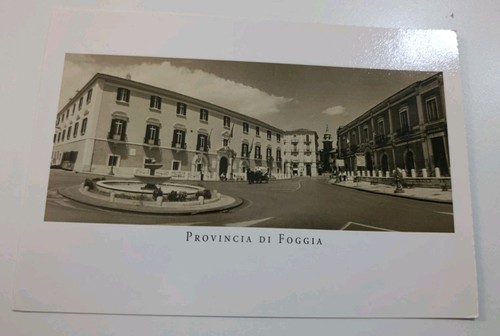 Cartolina foggia piazza - cartolina,