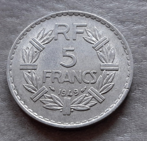 Pièce monnaie france francs - pièce, 5
