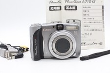 【Quasi MNT】Canon PowerShot A710 IS 7,1 megapixel fotocamera digitale - grigio metallizzato da JP