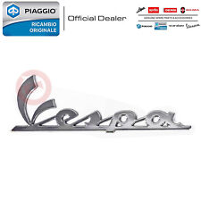 TARGHETTA SCRITTA FREGIO ADESIVO SCOCCA LATERALE “VESPA” PRIMAVERA 50 125 150