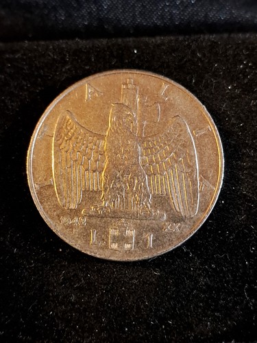 Moneta lira del 1942 - lira,