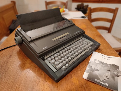 Macchina scrivere olivetti - macchina,