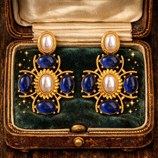 Orecchini vintage art - orecchini,