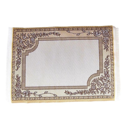 Tappeto rettangolare beige - beige, in