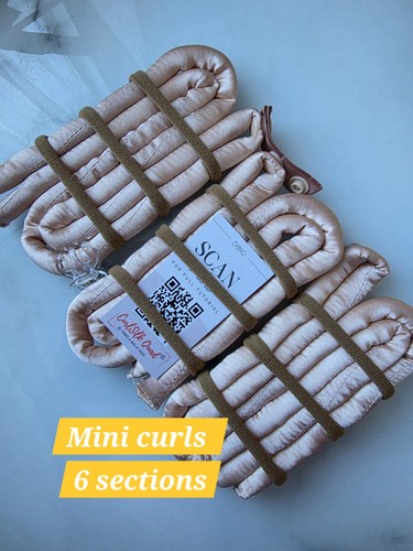 Mini riccioli beige curlsilk - beige,
