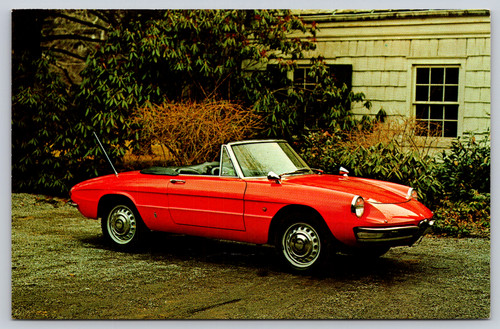 Cartolina long island auto - cartolina,