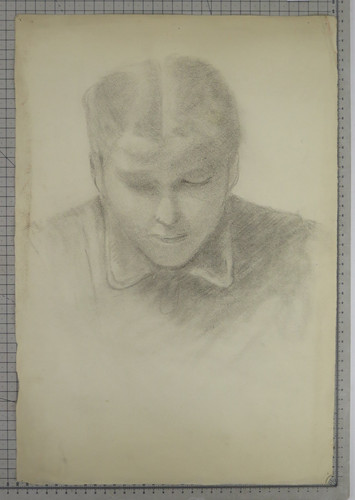 Disegno vintage ritratto - disegno,