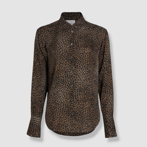 Camicetta donna marrone - , seta
