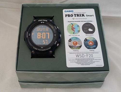 Smartwatch casio wsd f20 - smartwatch,