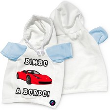 Mini t-shirt per auto bimbo a