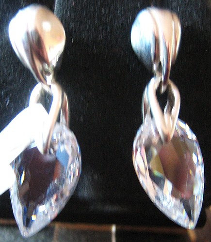 Orecchini cuore argento - , 925