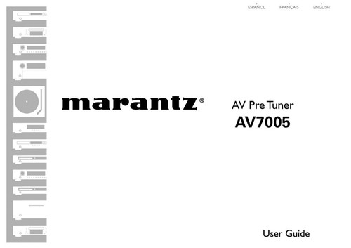 Marantz av7005 sintonizzatore - marantz,