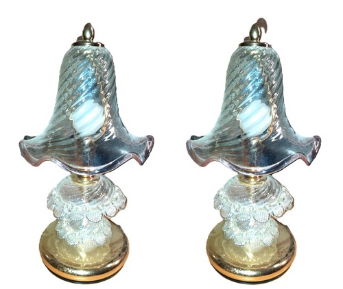 Coppia lampade abat jour
