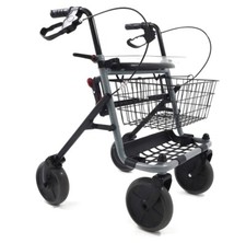 DEAMBULATORE ⚡️⚡️ PIEGHEVOLE PER ANZIANI⚡️ E DISABILI ConCESTINO Nuovo✅