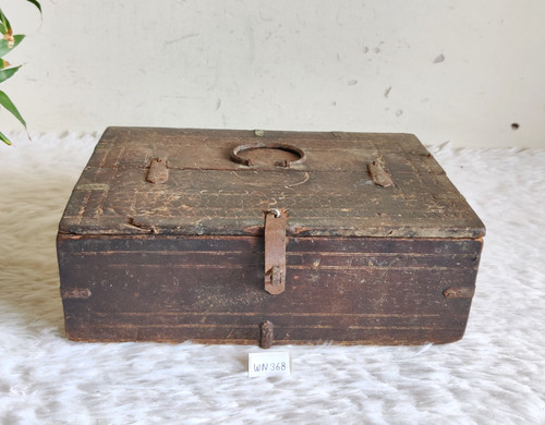 Cassa legno vintage - in,