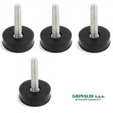 4 PEZZI PIEDINI ANTIVIBRANTI