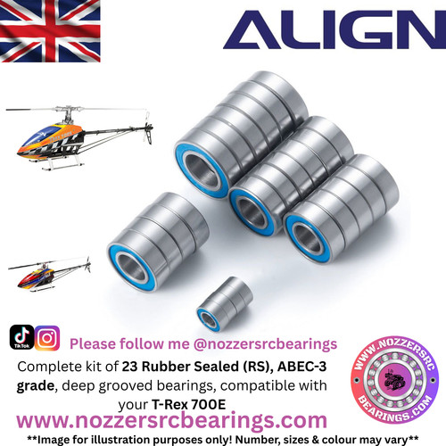 Kit cuscinetti completo align - kit,