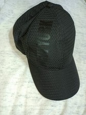 Cappellino Baseball Nero New York Cappello Con Visiera Traforato 