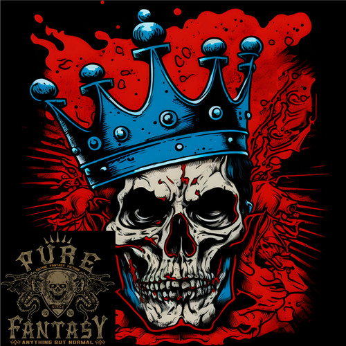 Skull king shirt uomo - uomo, cotone