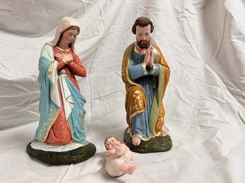 Presepe artigianale stucco - presepe,
