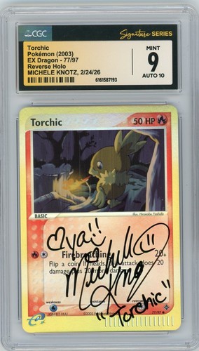 Cgc auto michele knotz - 9,