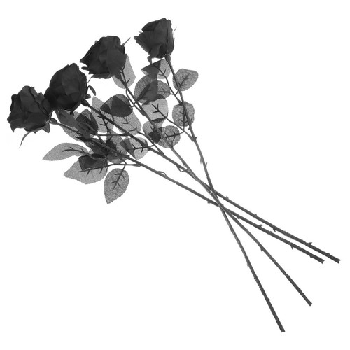 Pcs rose finte fiori - 4,