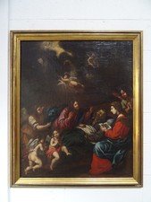 Dipinto olio su tela "La morte