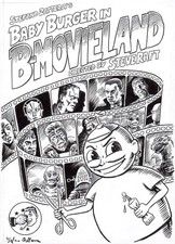STEFANO ZATTERA - Tavola originale Baby Burger in B-Movieland Copertina