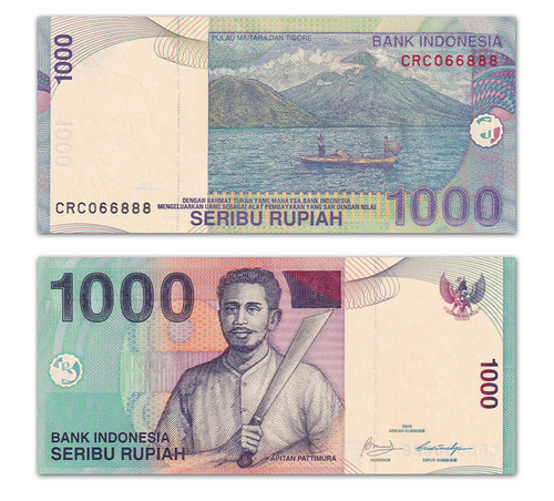 Banconota 2000 2016 indonesia - banconota, 2000-2016