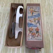 Pattini epoca vintage scatola STURMER modello hockey lame  ghiaccio   vintage 14